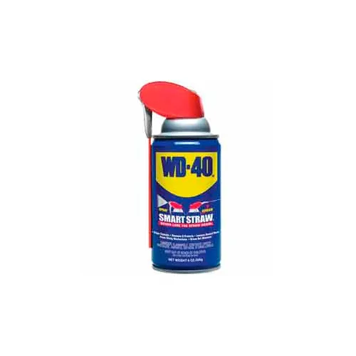 WD-40® Multi-Use Aerosol Lubricant  - 8 oz. Smart Straw Aerosol Can - 110054/490026 - Pkg Qty 12