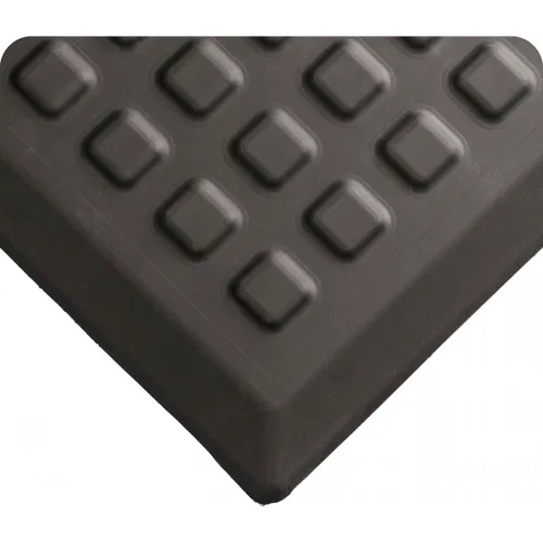 Wearwell® Rejuvenator Squared Runner End Female 5/8" Thick 2' x 5' Black